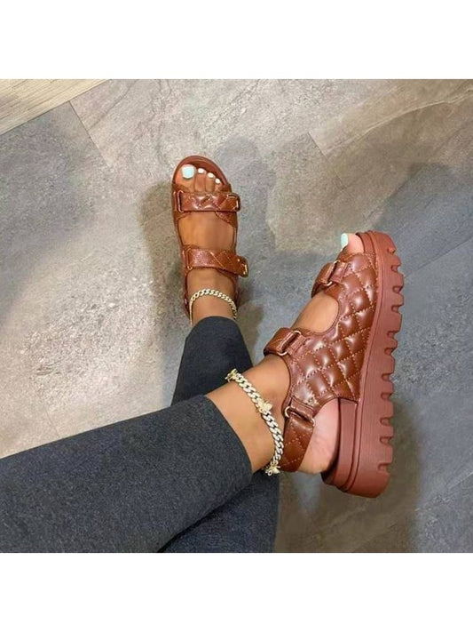 Lattice Sandals